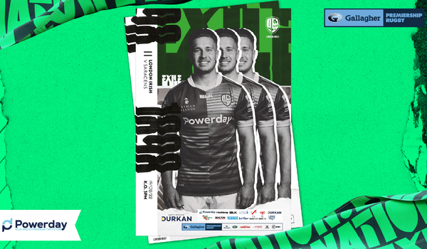 Rowe stars in Saturday’s ‘Exile’ matchday programme